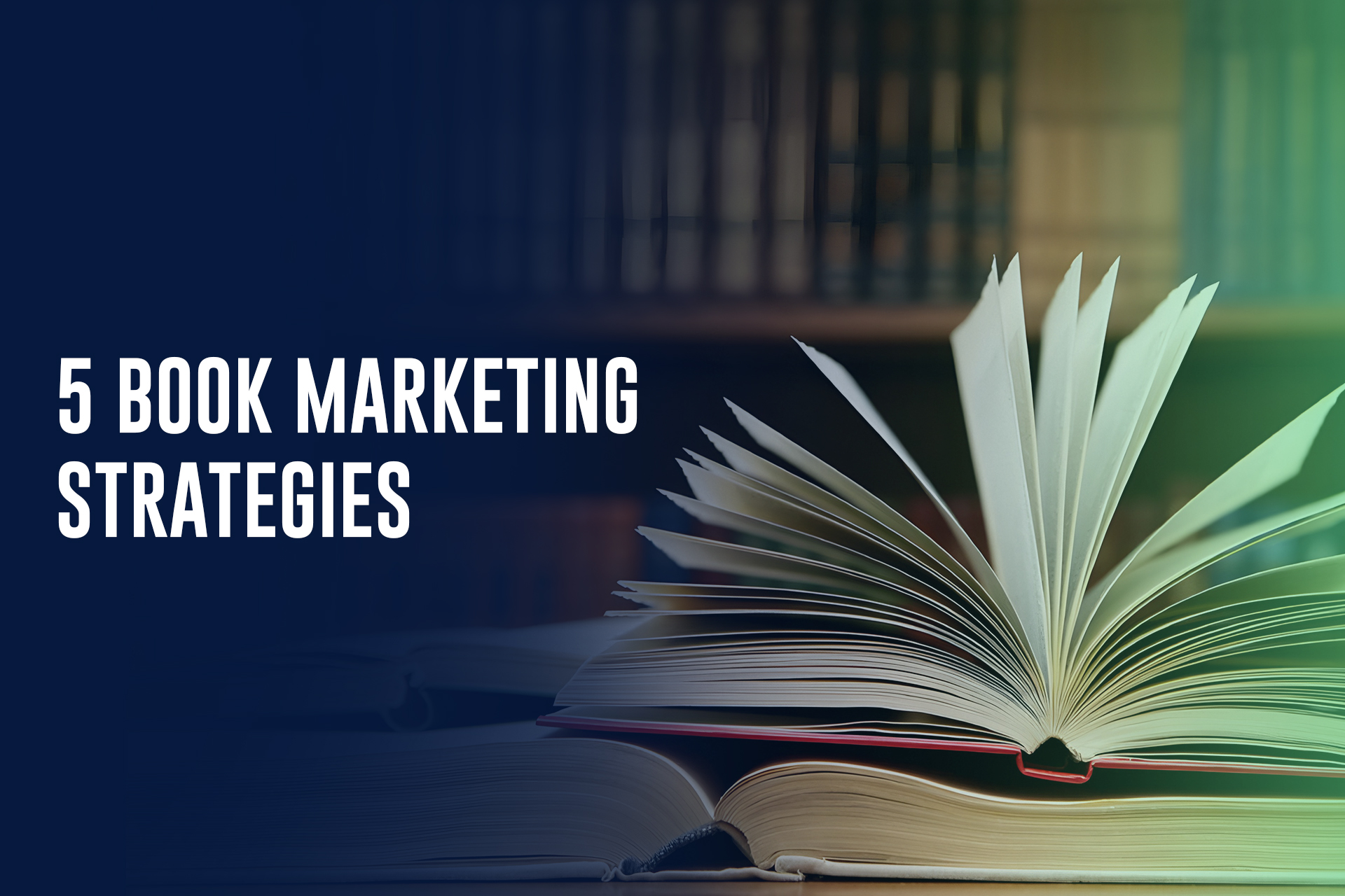5 Book Marketing Strategies Every Self-Published Author Should Try